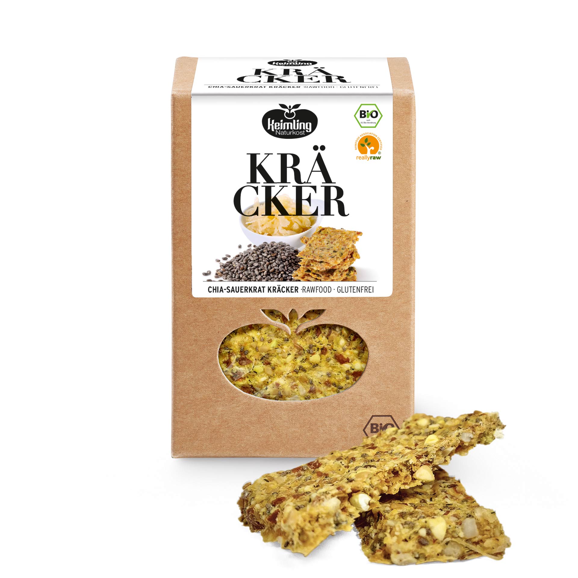 Chia-Sauerkraut Kraecker